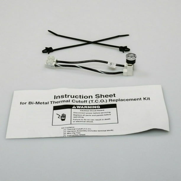Metal W10258275 Dishwasher Thermal Fuse Link Replaces W10258275VP Metal W10258275 Dishwasher Thermal Fuse Link Replaces W10258275VP